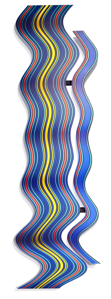 Pi Square Quantum Echoes painting with resonance field shaped by rhythm and transmission